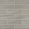 Msi Dove Gray Handcrafted 4 In. X 12 In. Glossy Ceramic Gray Subway Tile, 15PK ZOR-MD-T-0134 - alternate 1